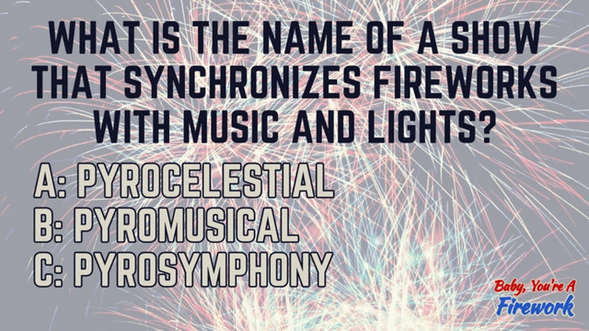 Baby, You're a Firework Trivia image number null